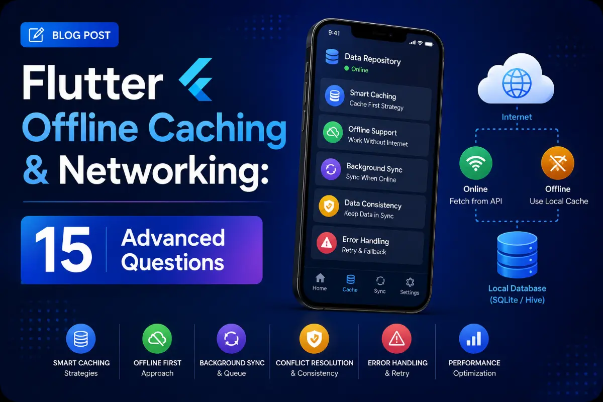 Flutter Offline Caching & Networking: 15 Advanced Questions